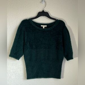 NWT Chelsea & Violet Big Girls 7-16 Short Sleeve Eyelash Sweater